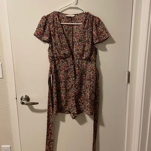 Honey Punch Floral Romper